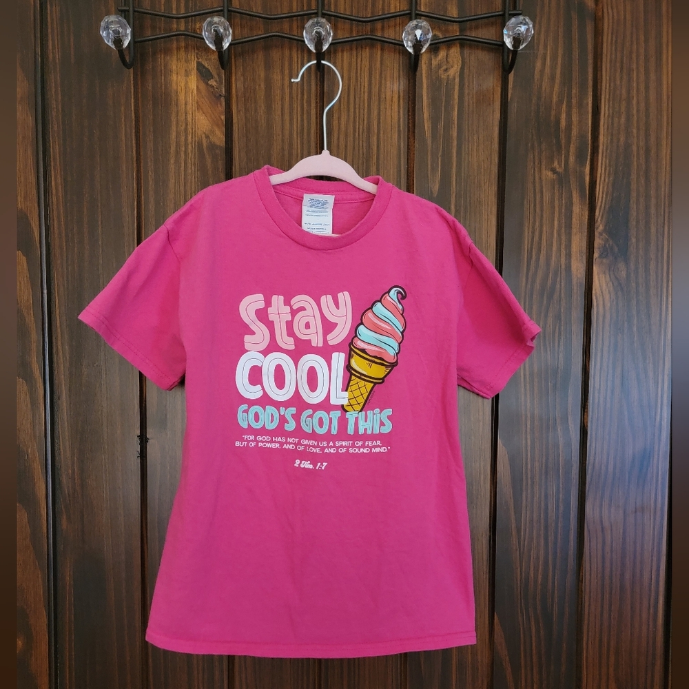 Delta Girls Pink Tshirt